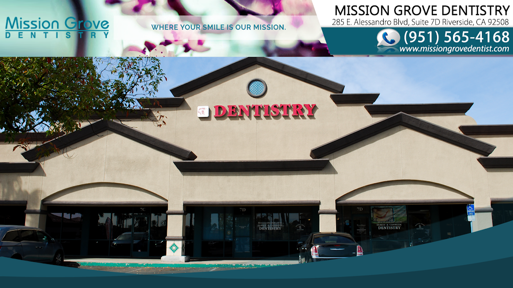 Mission Grove Dentistry | 285 Alessandro Blvd Suite 7D, Riverside, CA 92508, USA | Phone: (951) 565-4168