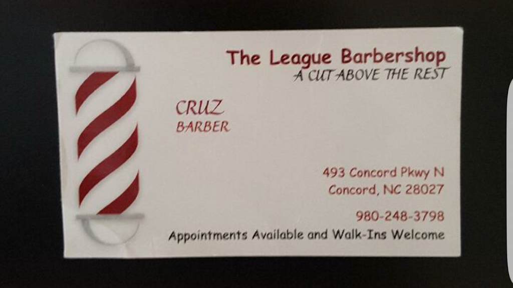 League Barber Shop | 493 Concord Pkwy N, Concord, NC 28027 | Phone: (704) 262-9578