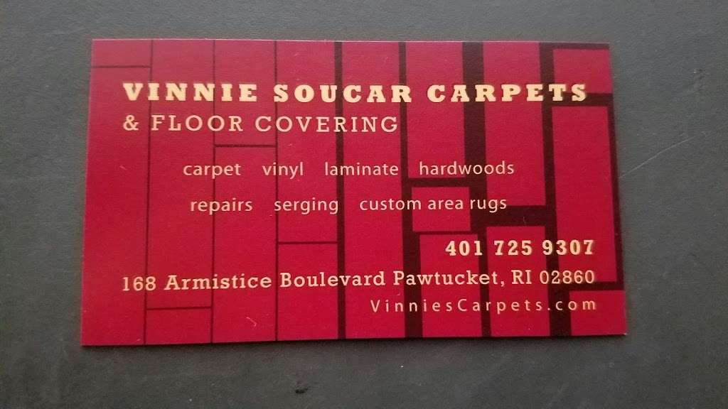 Vinnie Soucar Carpet Co | 168 Armistice Blvd, Pawtucket, RI 02860, USA | Phone: (401) 725-9307