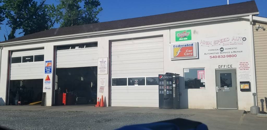 High Speed Auto | 5416 Spotswood Trail, Barboursville, VA 22923 | Phone: (540) 832-9800