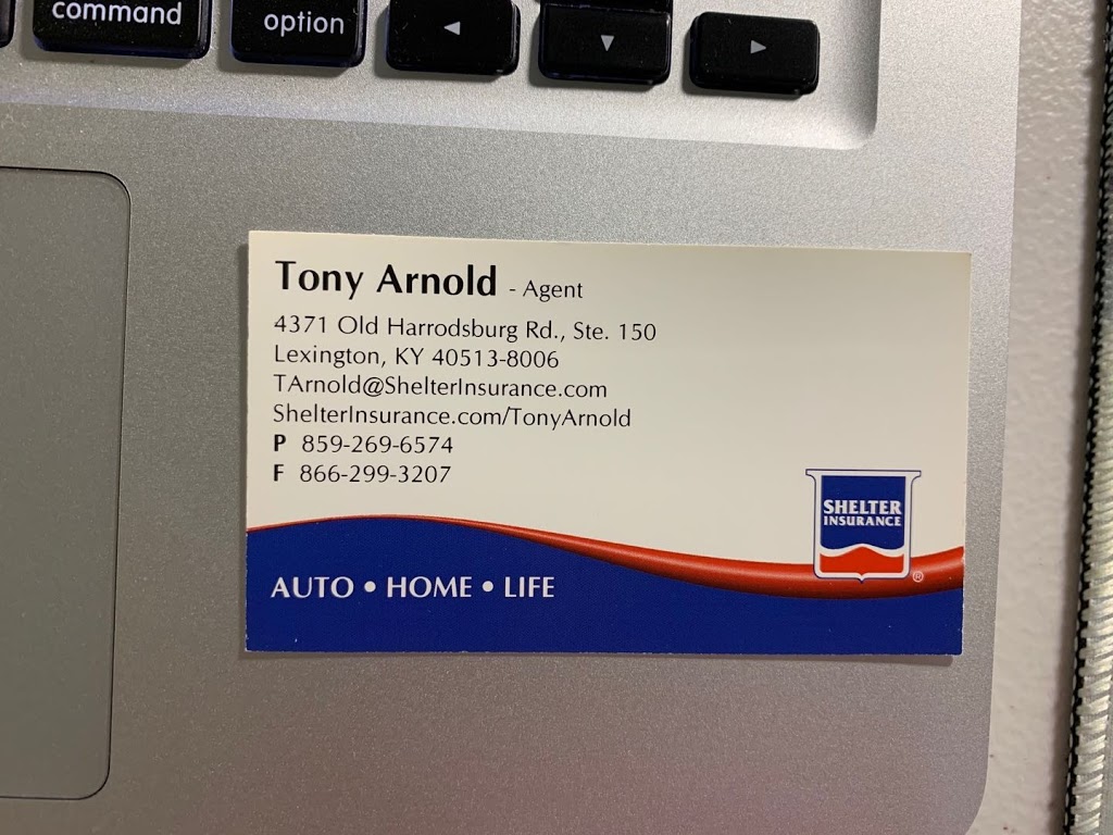 Shelter Insurance - Tony Arnold | 4371 Old Harrodsburg Rd #150, Lexington, KY 40513 | Phone: (859) 269-6574