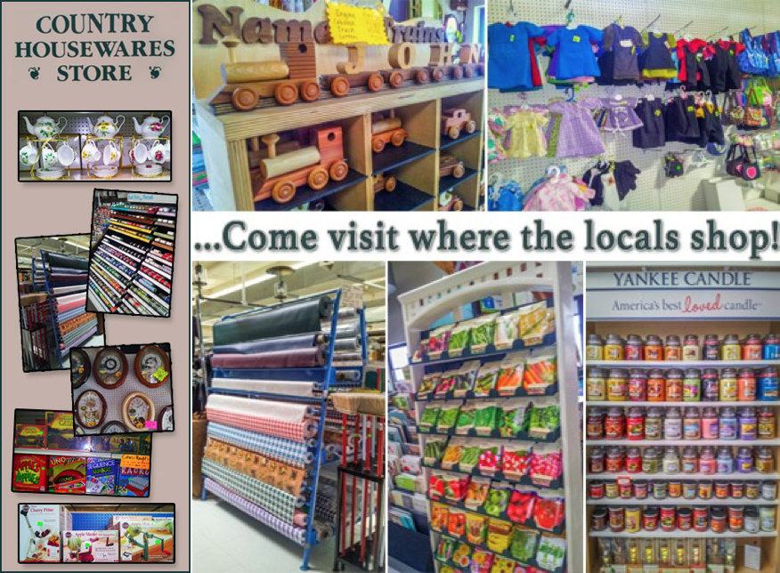 Country Housewares Store | 589 Musser School Rd, Leola, PA 17540, USA | Phone: (717) 556-0985