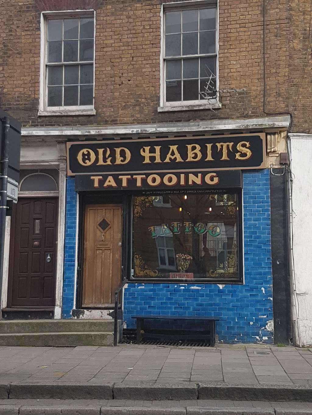 Old Habits Tattoo | 364 Kingsland Rd, London E8 4DA, UK | Phone: 020 3609 0931