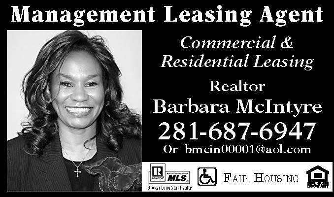 Barbara McIntyre Real Properties | 106 Plum Grove Rd, Cleveland, TX 77327, USA | Phone: (281) 687-6947
