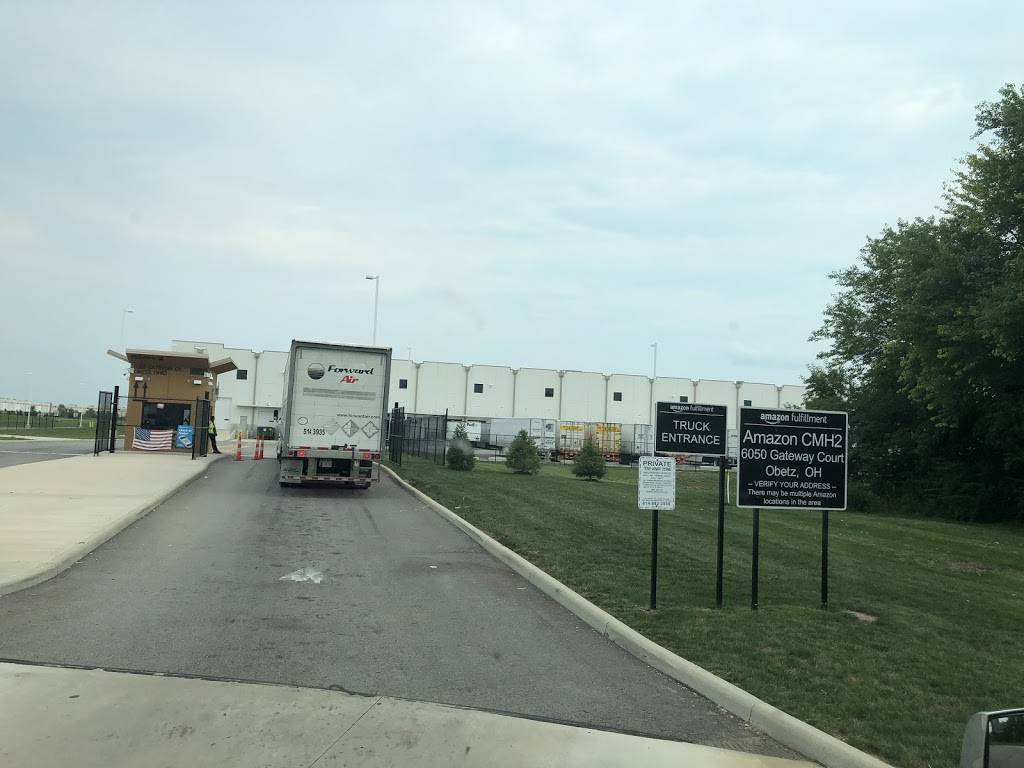 Amazon Fulfillment Truck Entrance CMH2 | 6050 Gateway Ct, Groveport, OH 43125, USA | Phone: (877) 684-5069