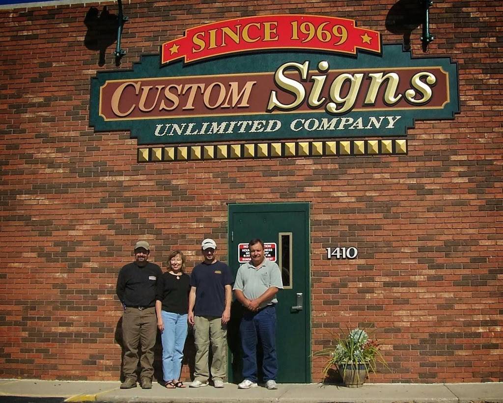 Custom Signs Unlimited Company | 1410 Goshen Ave, Fort Wayne, IN 46808, USA | Phone: (260) 483-4444