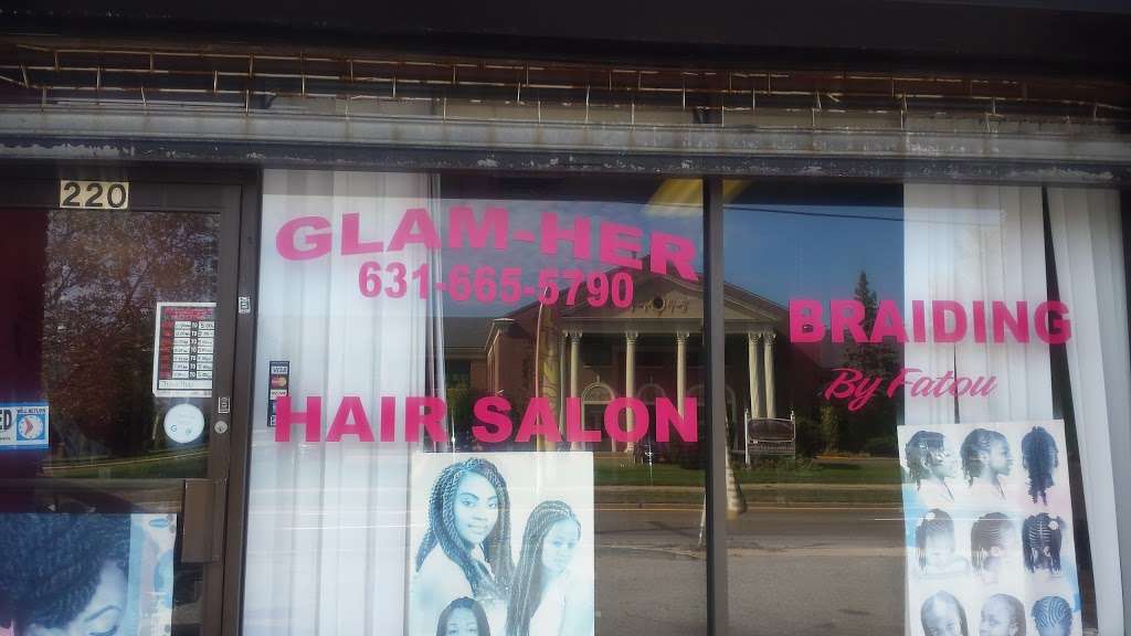 Glam-her Salon & Fatou hair braiding | 220 5th Ave, Bay Shore, NY 11706, USA | Phone: (631) 665-5790