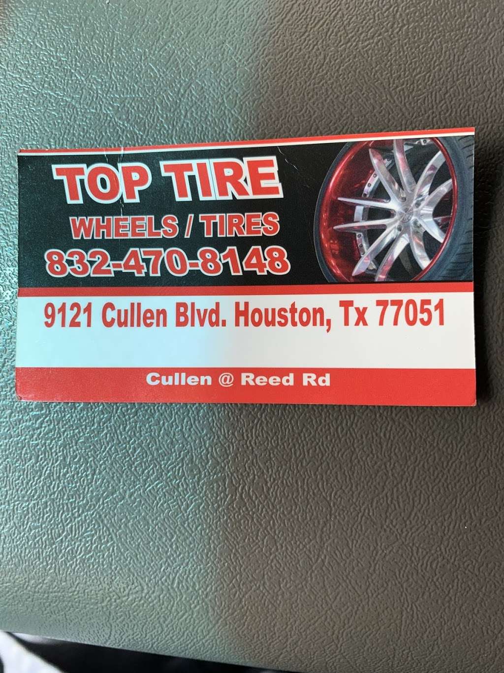 Top Tire | 9121 Cullen Blvd, Houston, TX 77051 | Phone: (832) 470-8148