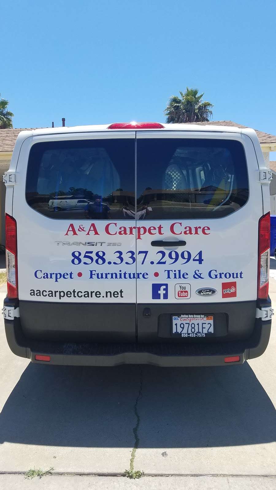 A&A Carpet Care | 7769 Alcamo Rd, San Diego, CA 92126, USA | Phone: (858) 337-2994