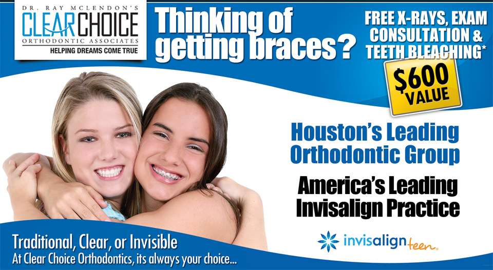 Clear Choice Orthodontic Associates | 112 Bammel Westfield Rd, Houston, TX 77090 | Phone: (281) 587-4900