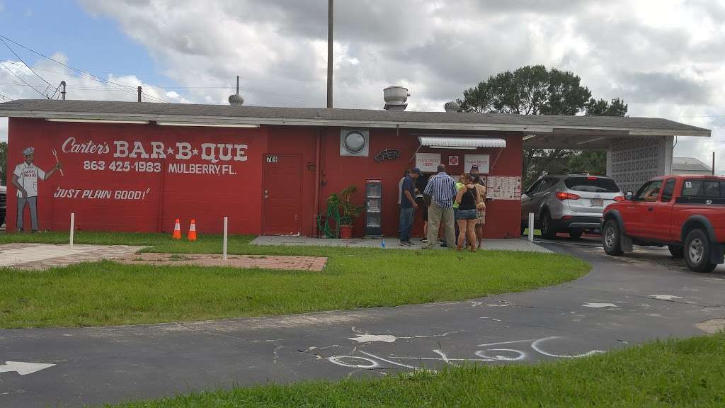 CARTERS BAR-B-QUE | 709 E Canal St, Mulberry, FL 33860, USA | Phone: (863) 425-1983