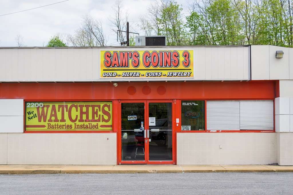 Sams Coins 3 | 2200 Lincoln Hwy E, Coatesville, PA 19320, USA | Phone: (610) 384-0777