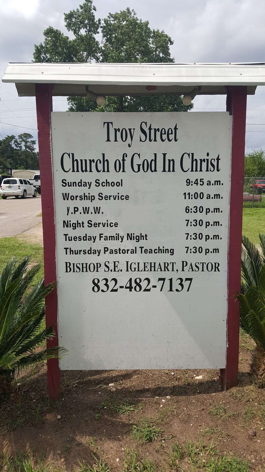Troy Street Church of God in Christ | 24916 Troy St, Tomball, TX 77375, USA | Phone: (281) 516-8200