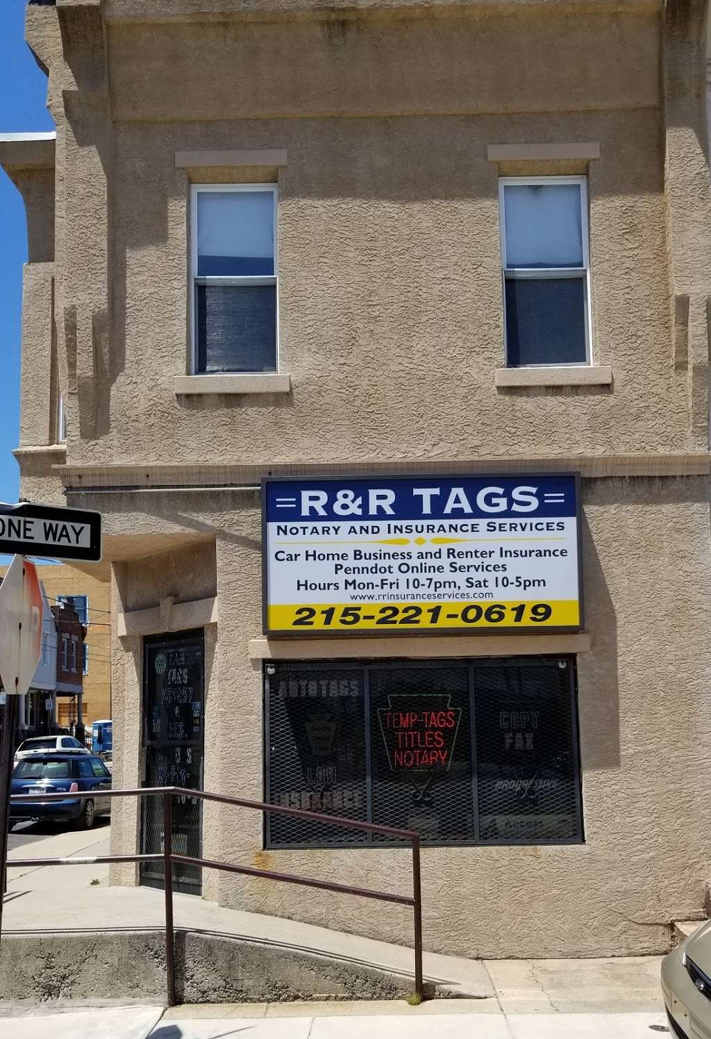 R&R Tags, Notary and Insurance Services | 3221 W York St, Philadelphia, PA 19132, USA | Phone: (215) 221-0619