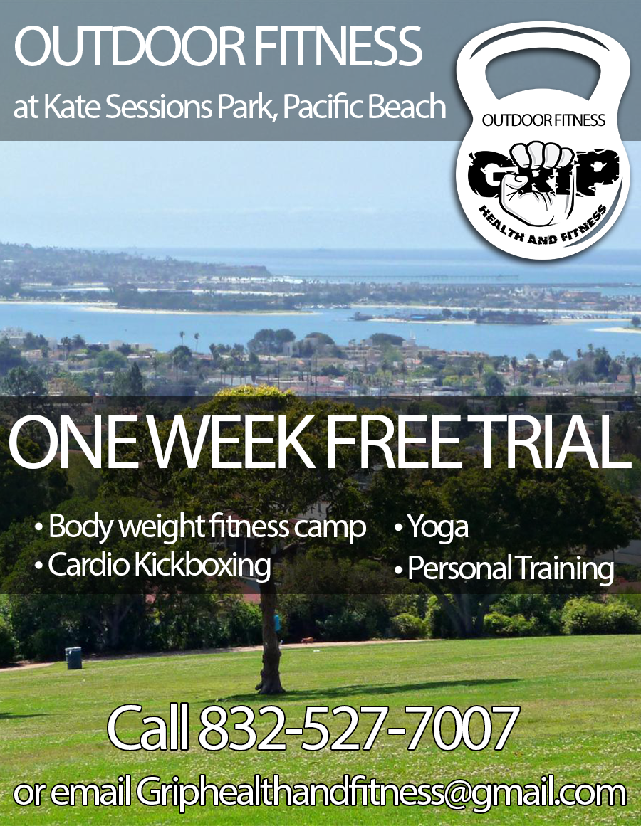 Grip Health and Fitness | 5115 Soledad Rd, San Diego, CA 92109, USA | Phone: (832) 527-7007