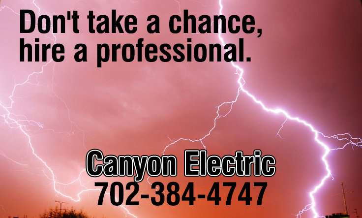 Canyon Electric Company Inc. | 4080 E Lake Mead Blvd Suite C-200, Las Vegas, NV 89115, USA | Phone: (702) 384-4747