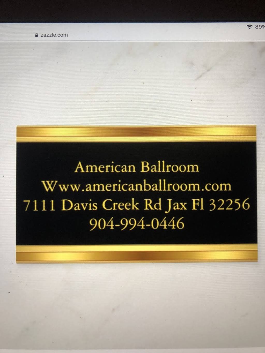 American Ballroom | 10906 Merrywood Dr, Jacksonville, FL 32256, USA | Phone: (904) 994-0446