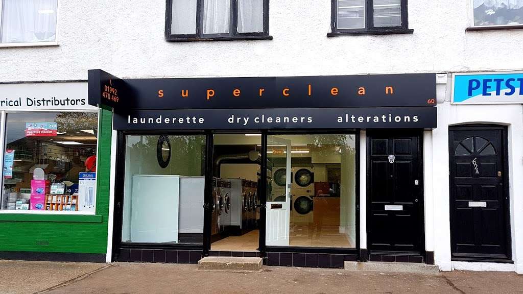 Superclean launderette | 60 Stanstead Rd, Hoddesdon EN11 0RL, UK | Phone: 01992 314576