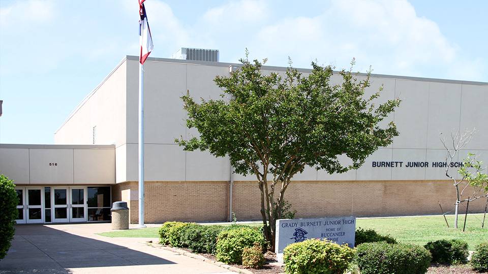 Burnett Junior High School | 516 Hilltop Ln, Wylie, TX 75098, USA | Phone: (972) 429-3200