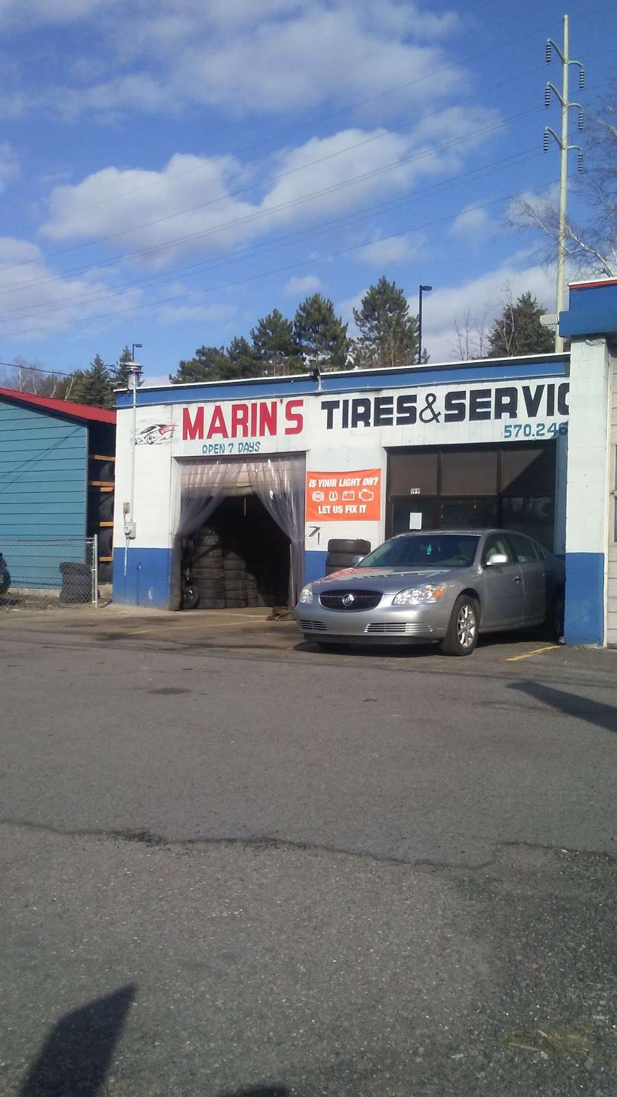 Marins Tires & servises | 199 Spring St, Wilkes-Barre, PA 18702 | Phone: (570) 246-1407