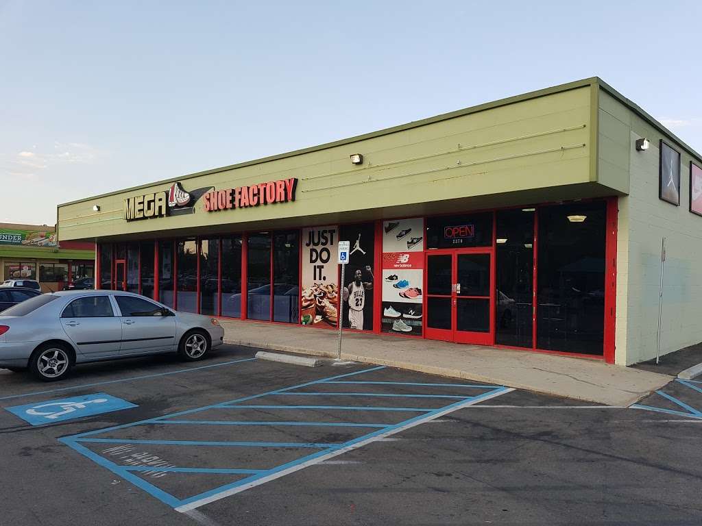 Mega shoe factory clearance