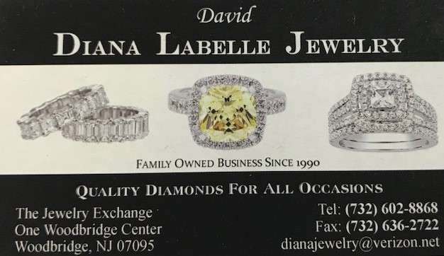 Diana/Labelle Jewelry | 1 Woodbridge Center Dr, Woodbridge, NJ 07095, USA | Phone: (732) 602-8868