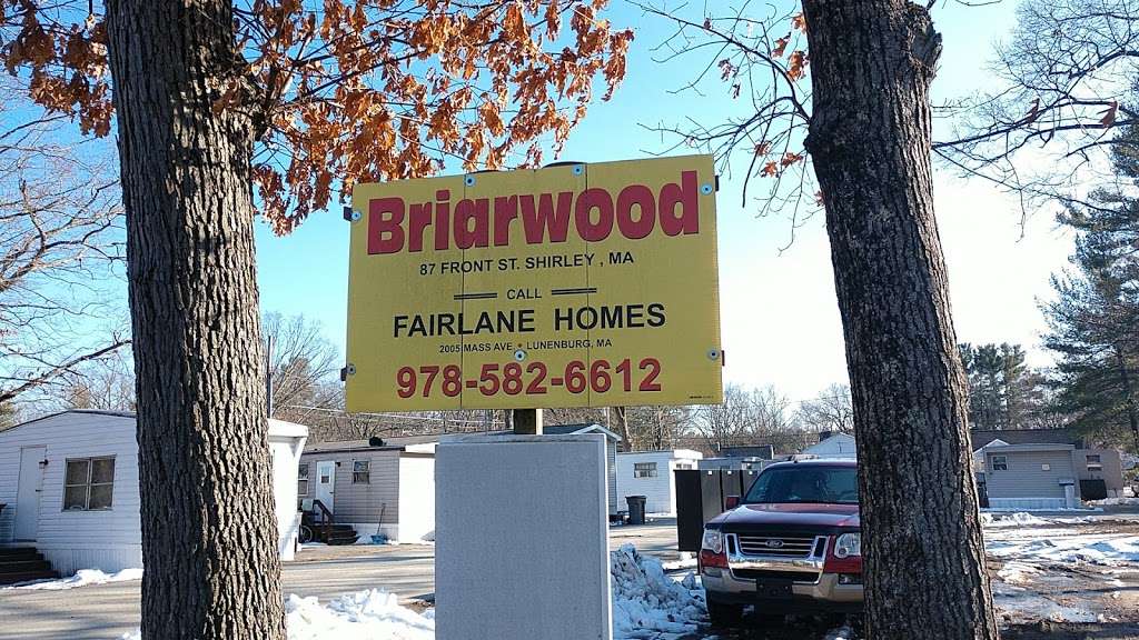 Briarwood Mobile Home Park | 87 Front St, Shirley, MA 01464, USA | Phone: (978) 582-6612