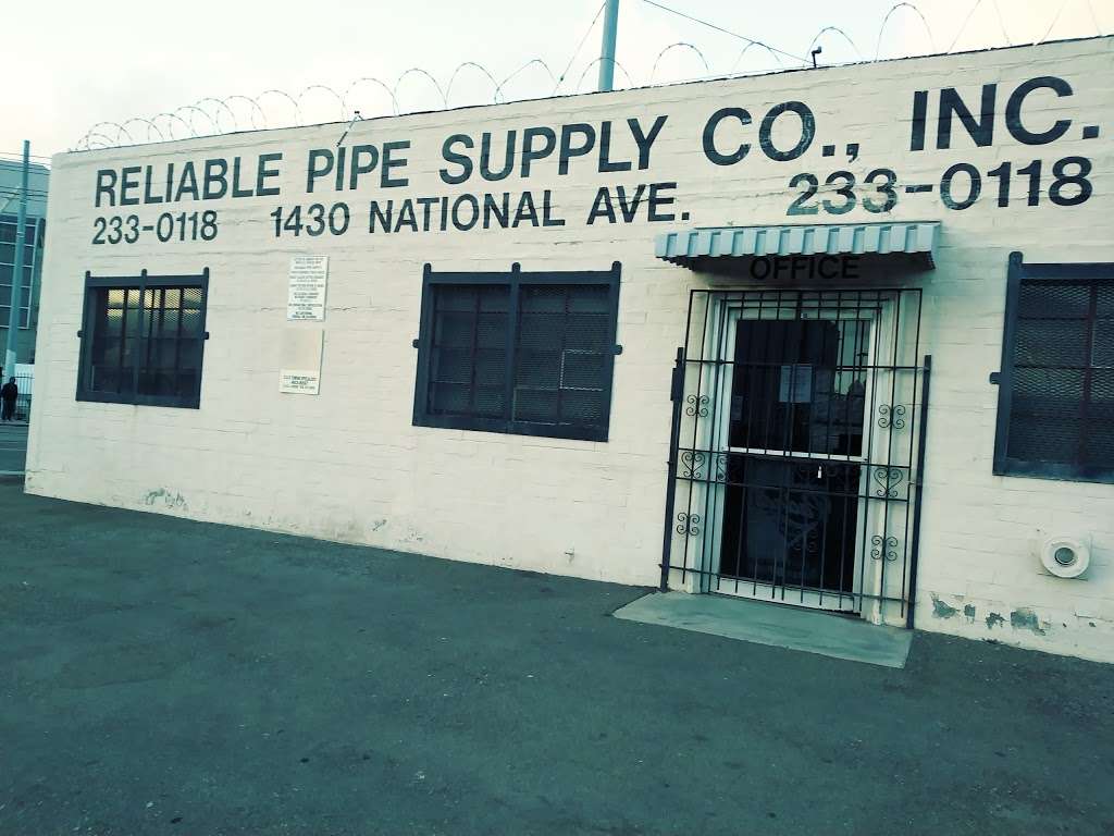 Reliable Pipe Supply Co | 1430 National Ave, San Diego, CA 92113 | Phone: (619) 233-0118