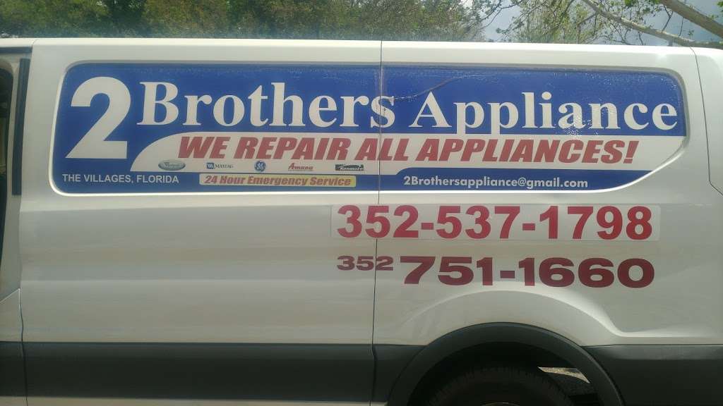 2 Brothers Appliance Contracting | 8835 s, SE Hwy 42, Summerfield, FL 34491, USA | Phone: (352) 751-1660