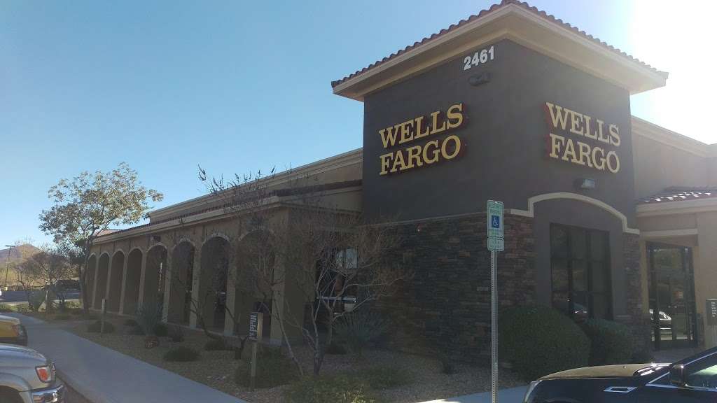 Wells Fargo Bank | 2461 Hampton Rd, Henderson, NV 89052, USA | Phone: (702) 492-3725