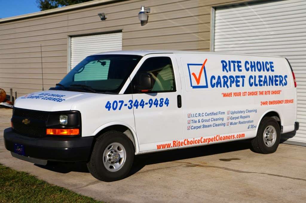 Rite Choice Carpet Cleaners | 2881 Vickie Ct, Kissimmee, FL 34744, USA | Phone: (407) 344-9484