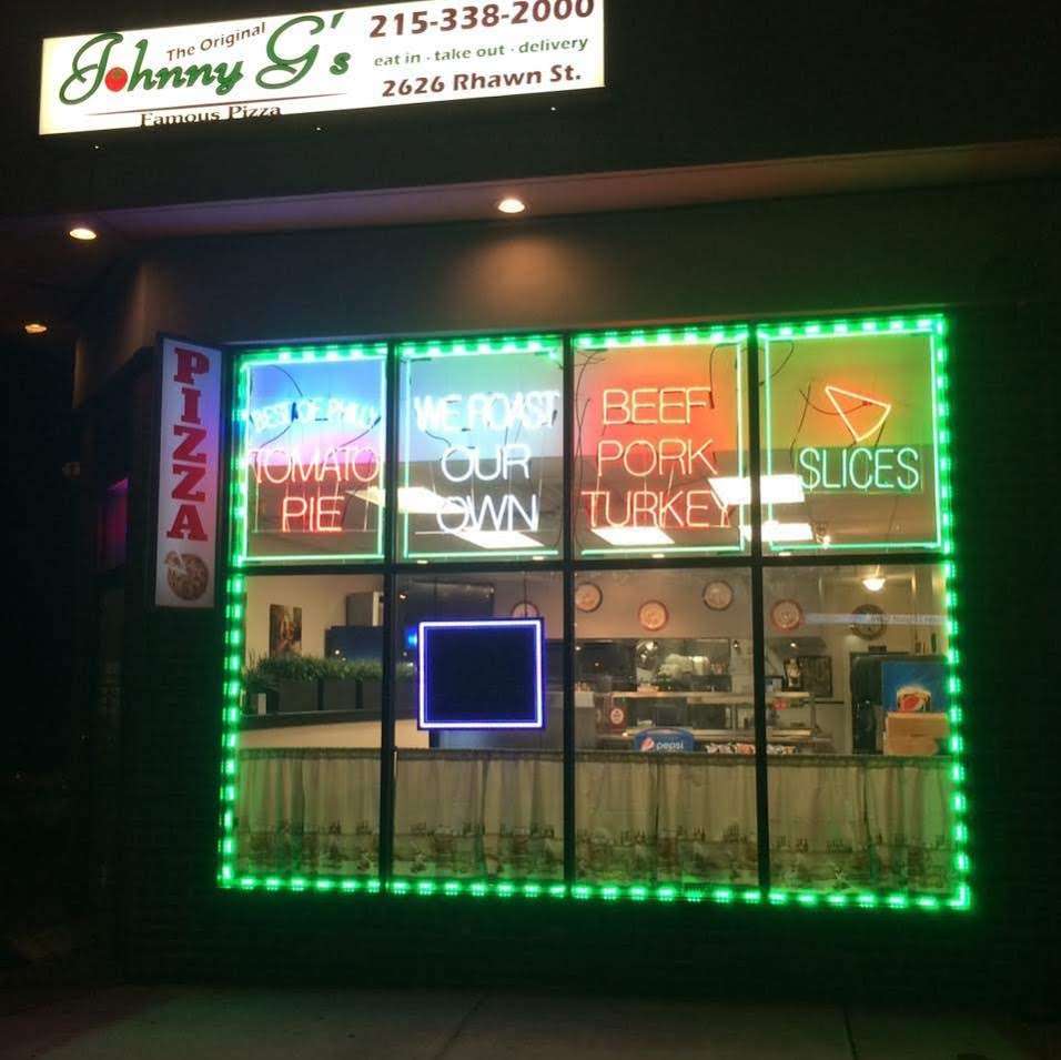 Johnny Famous Pizza | 2626 Rhawn St, Philadelphia, PA 19152, USA | Phone: (215) 338-2000