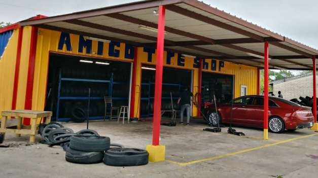 Amigos Tire Shop | 4225, 3519 Airport Blvd, Houston, TX 77051, USA | Phone: (713) 733-1095