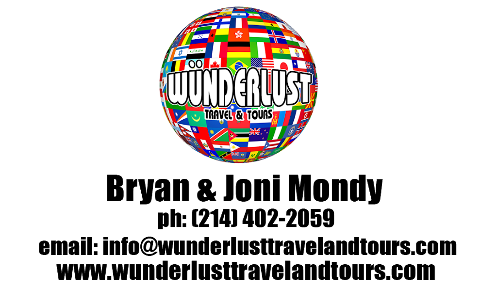 Wunderlust Travel and Tours | 4205 OHare Dr, Mesquite, TX 75150 | Phone: (214) 402-2059