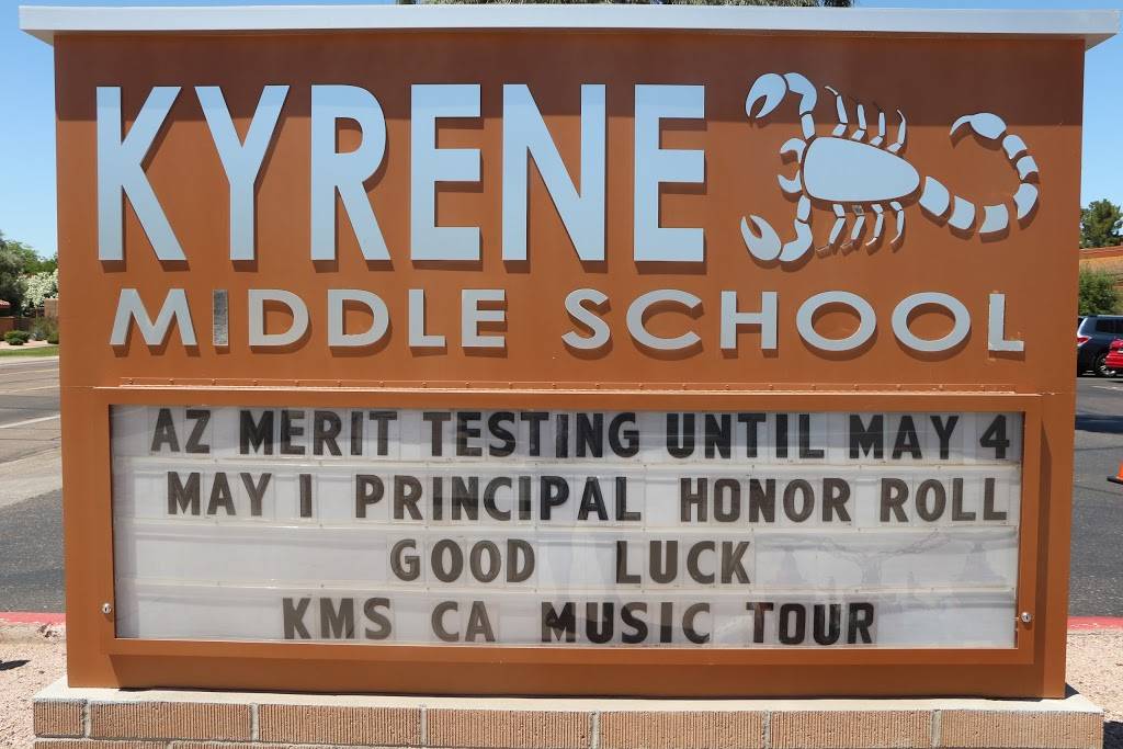 Kyrene Middle School | 1050 E Carver Rd, Tempe, AZ 85284, USA | Phone: (480) 541-6600