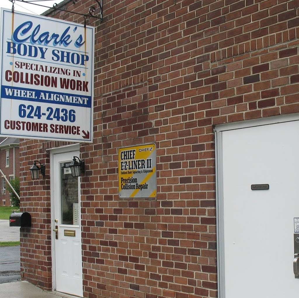 Clarks Body Shop Inc | 9 Gilbert St, New Oxford, PA 17350, USA | Phone: (717) 624-2436