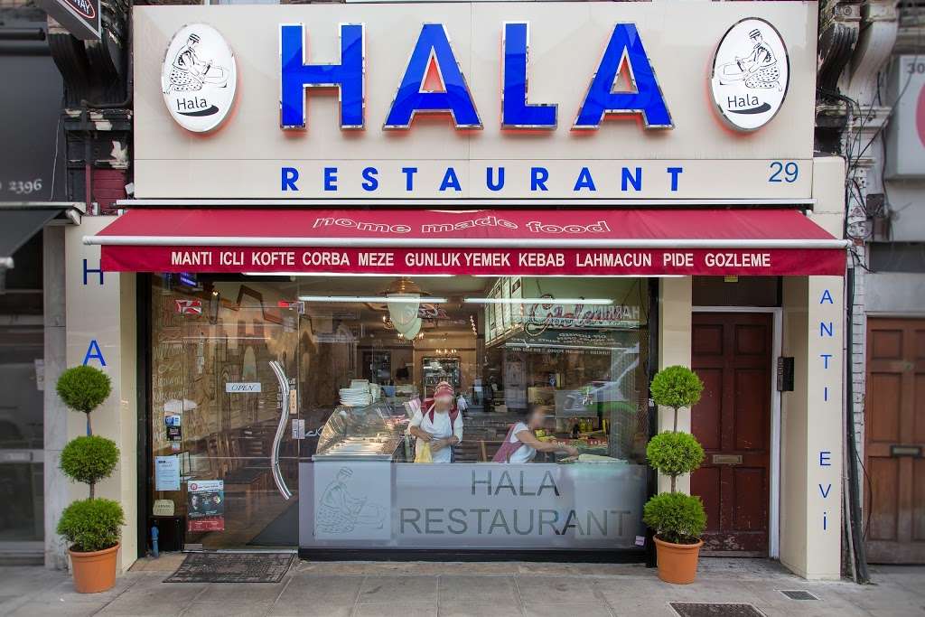 Hala Restaurant | 29-30 Grand Parade, Harringay, London N4 1LG, UK | Phone: 020 8802 4883