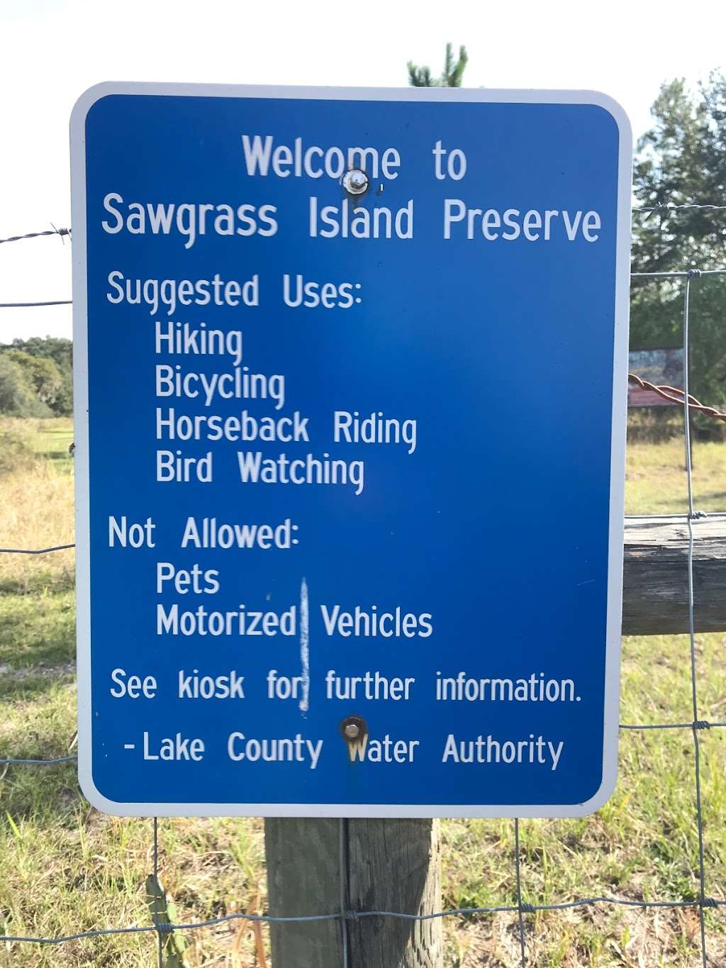 Sawgrass Island Preserve South Trailhead | 11931 Sawgrass Island Rd, Umatilla, FL 32784, USA