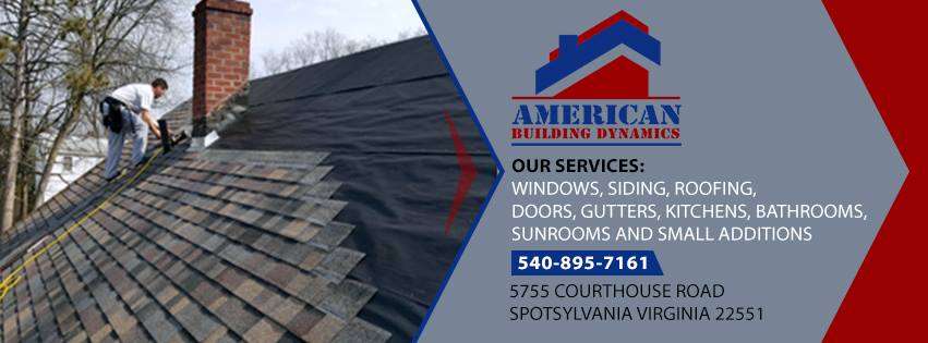 American Building Dynamics | 5755 Courthouse Rd, Spotsylvania Courthouse, VA 22551 | Phone: (540) 895-7161