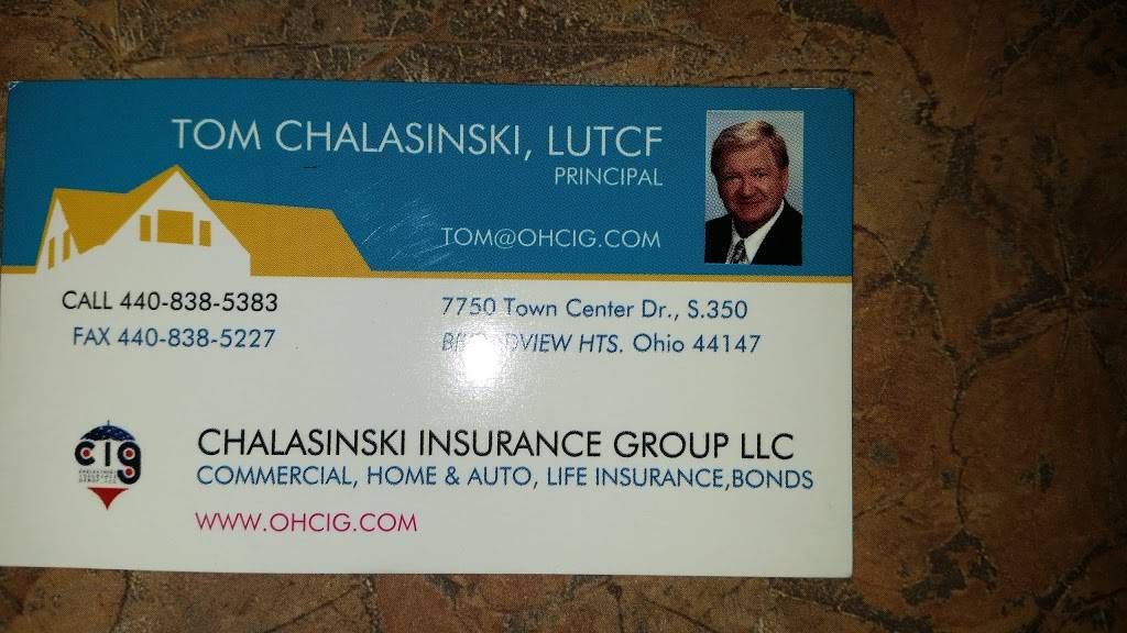 Chalasinski Insurance Group | 7750 Town Centre Dr, Broadview Heights, OH 44147, USA | Phone: (440) 838-5383