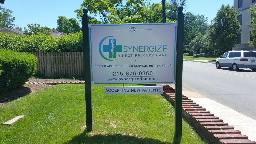 Synergize Direct Primary Care | 85 N Lansdowne Ave Suite 4, Lansdowne, PA 19050, USA | Phone: (215) 876-0360