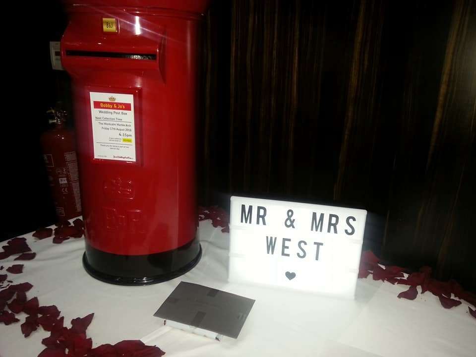 Your Wedding Post Box | 36 Groveherst Rd, Dartford DA1 5JD, UK | Phone: 07948 404532