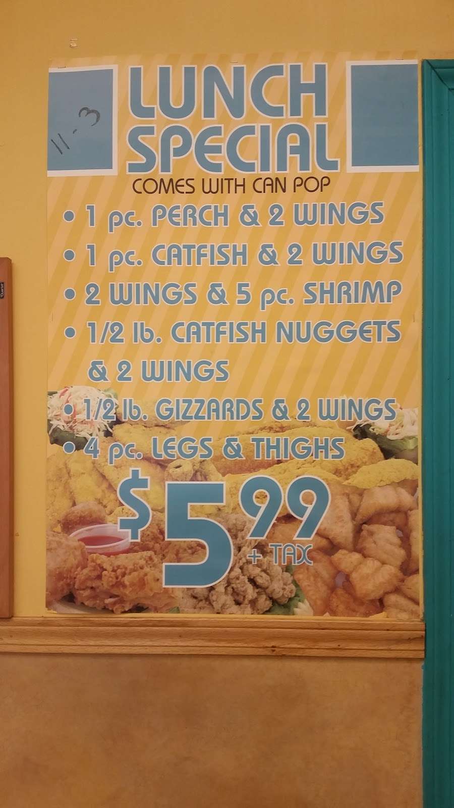 Sharks Fish and chicken | 511 Vermont St, Gary, IN 46402 | Phone: (219) 881-9100