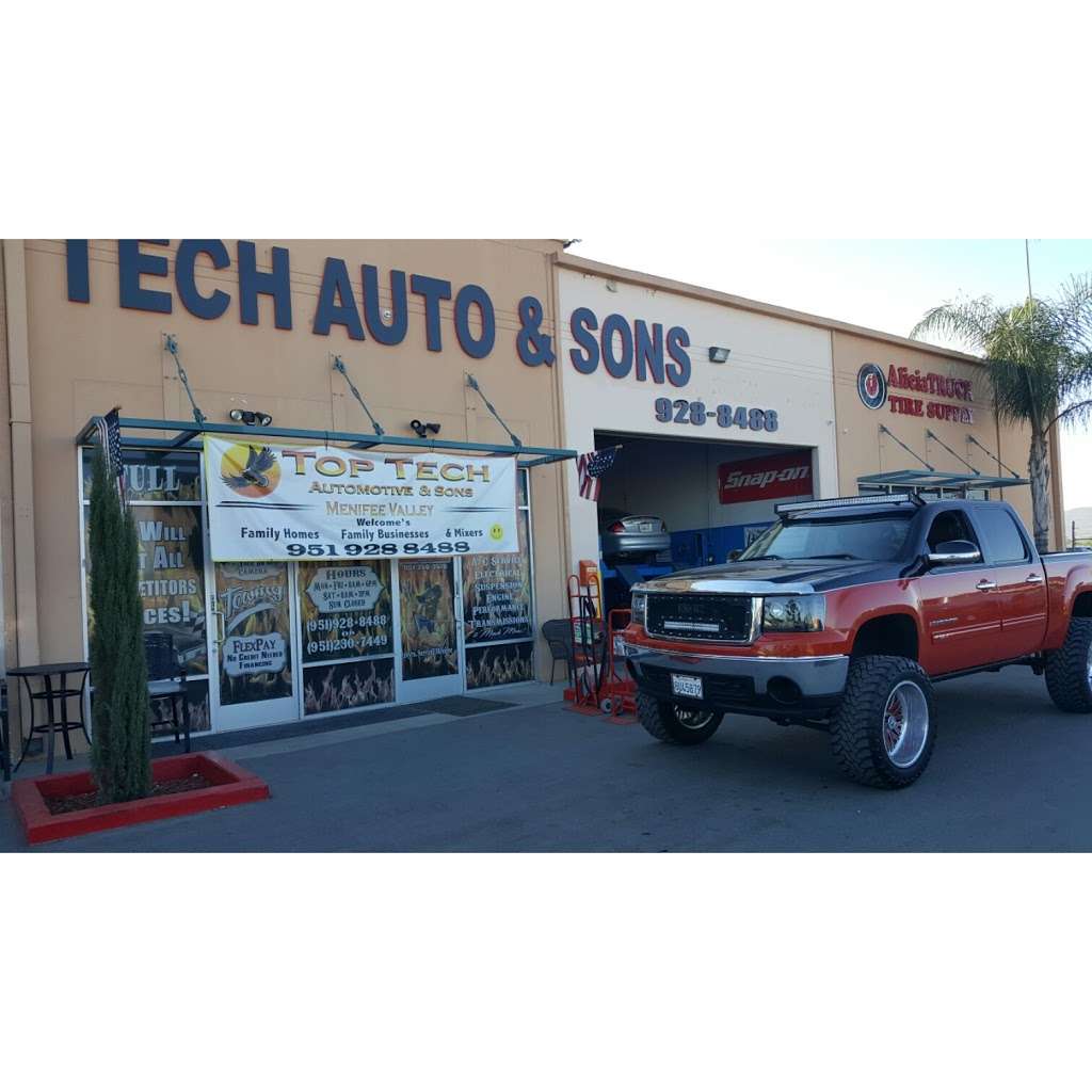 Top Tech Auto & Sons | 27271 Ethanac Rd, Sun City, CA 92585, USA | Phone: (951) 928-8488