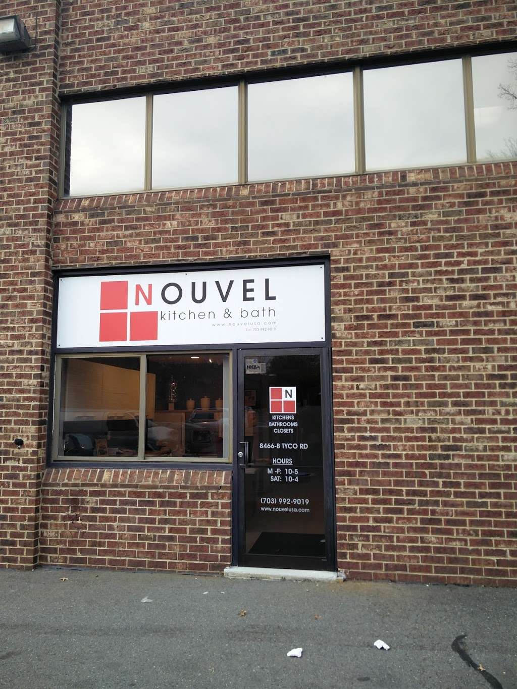 Nouvel Kitchen and Bath | 8466 Tyco Rd, Vienna, VA 22182 | Phone: (703) 992-9019