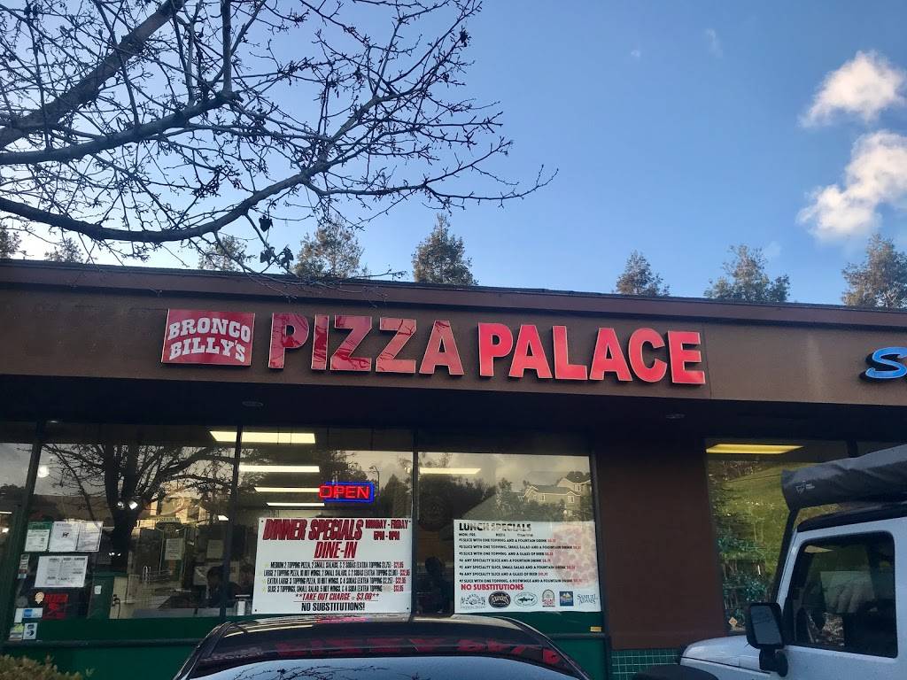 Bronco Billys Pizza Palace | 26775 Hayward Blvd #2082, Hayward, CA 94542, USA | Phone: (510) 727-0532