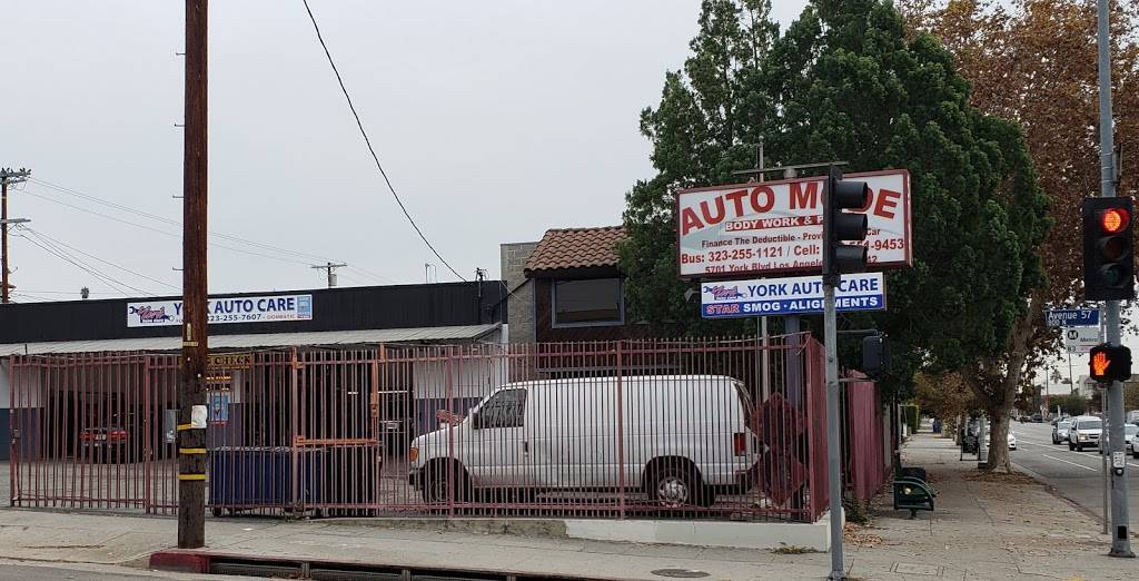 York Auto Care | 5701 York Blvd unit a, Los Angeles, CA 90042, USA | Phone: (323) 255-7607