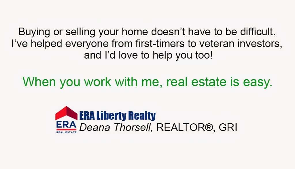 ERA Liberty Realty - Deana Thorsell | 1018 Jefferson Ave, Charles Town, WV 25414, USA | Phone: (304) 264-6335