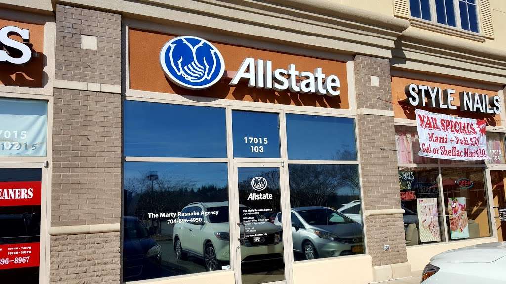 Marty R. Rasnake: Allstate Insurance | 17015 Kenton Dr Ste 103, Cornelius, NC 28031, USA | Phone: (704) 896-4950