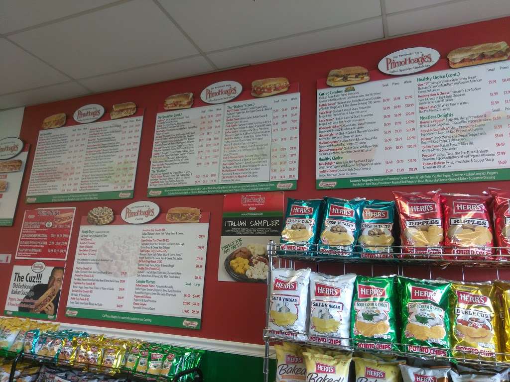 Primo Hoagies | 542 Andrews Rd, Trevose, PA 19053, USA | Phone: (215) 357-1411